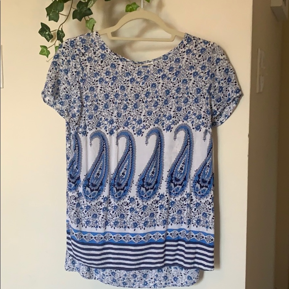 Old Navy Patterned Blouse